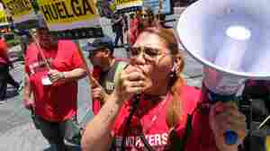 A hotel worker's 3-hour commute tells the story of LA's housing crisis and her strike