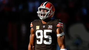 Browns' Myles Garrett sets off alarms as he finds himself with Steelers helmet again