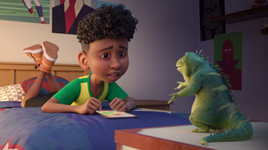 'Leo' is an animated lizard with an SNL sensibility — and the voice of Adam Sandler