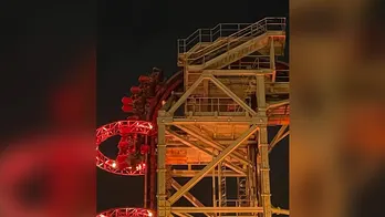 Florida amusement park riders stuck in vertical position for nearly an hour: 'Way up there'