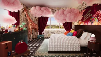 Wonka-inspired hotel stay is up for grabs, see how you can book a room full of chocolate and candy