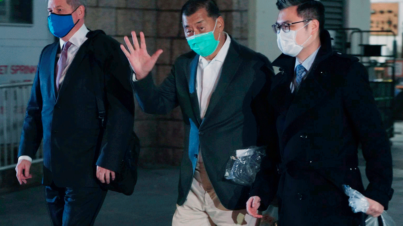 Son of jailed Hong Kong media mogul Jimmy Lai lobbies UK foreign secretary for his release