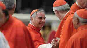 A cardinal is convicted of embezzlement and sentenced to 5 1/2 years in Vatican trial