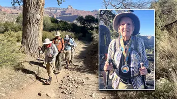 Grand Canyon record set by 92-year-old after months of training