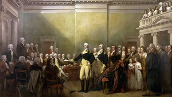 On this day in history, January 8, 1790, George Washington delivers first-ever State of the Union address