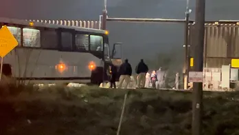 WATCH: Migrants claim asylum on cold January night as CBP union leader talks border crisis