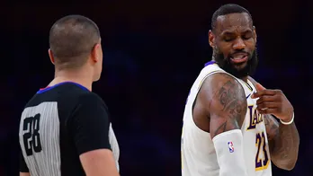 LeBron James complains over no foul call as he's left with bloody scratch marks: 'I give up man'