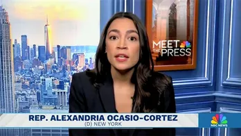 AOC reacts to Biden being labeled 'Genocide Joe' by far left: 'Young people are appalled'