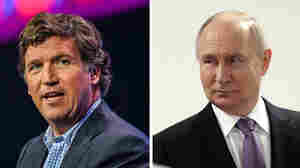 Tucker Carlson, the fired Fox News star, makes bid for relevance with Putin interview