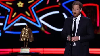 Prince Harry makes surprise appearance at NFL Honors ceremony with no mention of King Charles