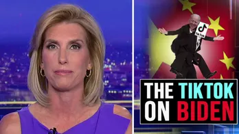 LAURA INGRAHAM: Biden using TikTok shows the world that he tacitly condones China's propaganda presence here