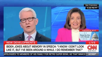 Nancy Pelosi says Biden's age is an 'objective fact,' argues it's 'all relative': 'He's younger than I am'