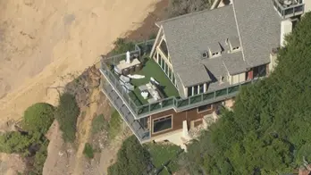 Cliffside collapse in California: Mansions teeter on edge as more bad weather forecasted