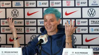 Megan Rapinoe says ‘somebody needs to check on the Christians’ after criticism for ‘proof’ of God remark