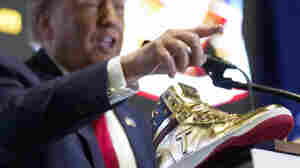 What to know about the debut of Trump's $399 golden, high-top sneakers