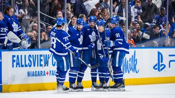 Maple Leafs fan faces backlash after tossing man's $300 fedora onto ice to celebrate hat trick