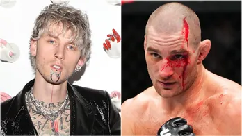 Sean Strickland Verbally Destroys Machine Gun Kelly With Vulgar Rant