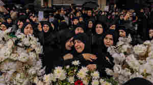 Relatives in Lebanon mourn victims of Israeli strikes, including a 5-year-old girl