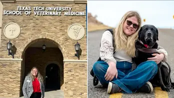 Legally blind Texas student defies the odds, gets accepted into veterinarian school: 'Anything is possible'