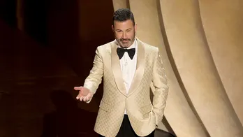 Jimmy Kimmel targets Trump during Oscars in response to social media post: 'Isn't it past your jail time?'