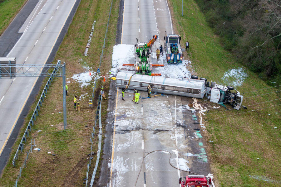 A Gas Tanker Crashed in Birmingham and Spilled 2,100 Gallons Into Nearby Village Creek. Who Is Responsible?