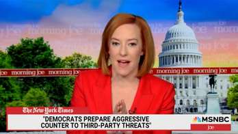 Psaki sounds alarm on third party candidates as major threat to Biden: 'Huge, huge, huge problem'