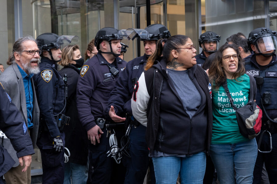 Dozens of Climate Activists Arrested at Citibank Headquarters in New York City During Earth Week