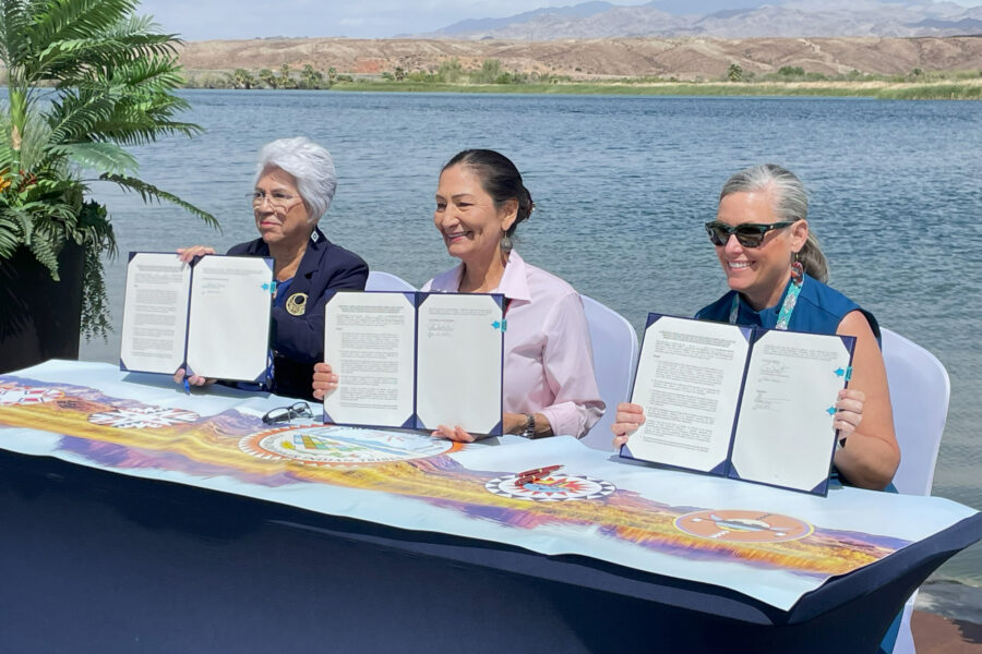 Historic Agreement with the Federal Government and Arizona Gives Colorado River Indian Tribes Control Over Use of Their Water off Tribal Land