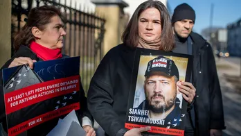 Exiled Belarus opposition leader says she hasn’t heard from her imprisoned husband for over 400 days