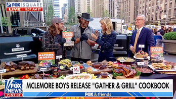 Family duo shares new summer cookbook with tips and tricks for great grilling: 'Gather &amp; Grill'