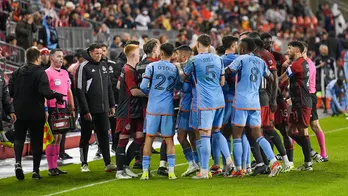 Brawl breaks out between MLS' Toronto FC and NYCFC following match in wild scene