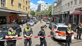 German police shoot ax-wielding man with 'incendiary device' threatening fans near Euro 2024 soccer match