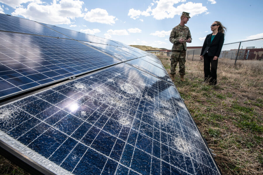 How Can Solar Farms Defend Against Biblical-Level Hailstorms?