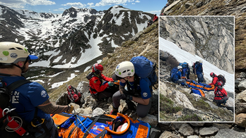 Off-duty snow patrol members rescue skier who fell thousands of feet attempting to descend Colorado peak