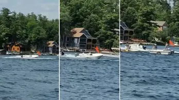 New Hampshire teen jumps onto out-of-control boat after sailing instructor falls overboard