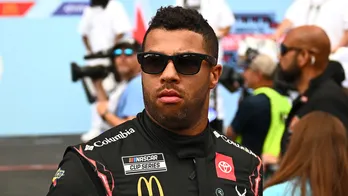 Bubba Wallace retaliates against Alex Bowman following spin out at NASCAR's Chicago Street Course