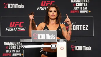 UFC fighter cuts hair to make weight for fight: 'No hesitation'