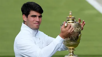 Carlos Alcaraz captures Wimbledon title from Novak Djokovic in straight sets