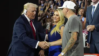 Jason Aldean, Brittany Aldean in family box with Trump at Republican National Convention