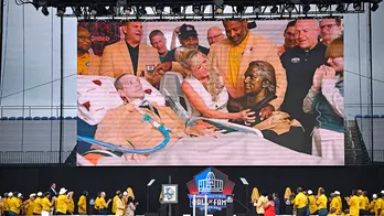 NFL legend Steve McMichael in hospital bed as he's inducted into Hall of Fame in heartbreaking ceremony