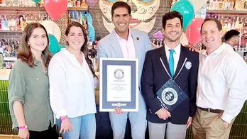 New Jersey restaurant breaks Guinness World Record for largest tequila, mezcal library