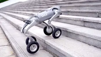 Remember that robot dog? It's back with a 'wheely' cool upgrade