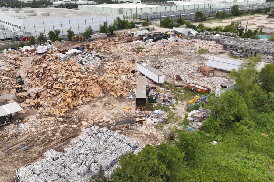 Houston’s Plastic Waste, Waiting More Than a Year for ‘Advanced’ Recycling, Piles up at a Business Failed Three Times by Fire Marshal