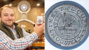 Rare coin from 1776 found in bottom of toffee tin to sell at auction