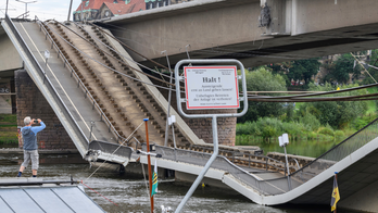 Partial bridge collapse in eastern Germany causes major traffic disruption