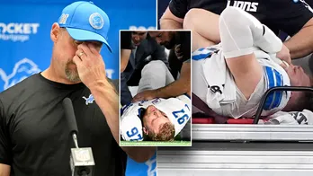 Lions' Aidan Hutchinson had surgery to repair broken tibia and fibula, no timetable for return, team says