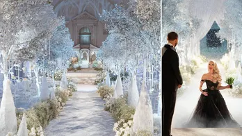 A winter wedding color palette that will transform your big day into a whimsical wonderland