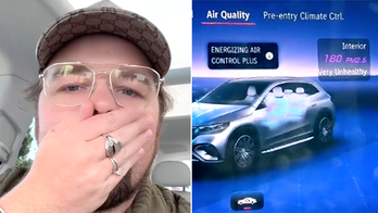 Mercedes owner goes viral using vape to test vehicle's high-tech air filter