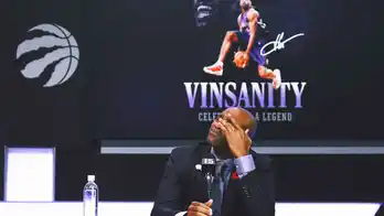 Toronto Raptors retire Vince Carter's jersey in emotional ceremony